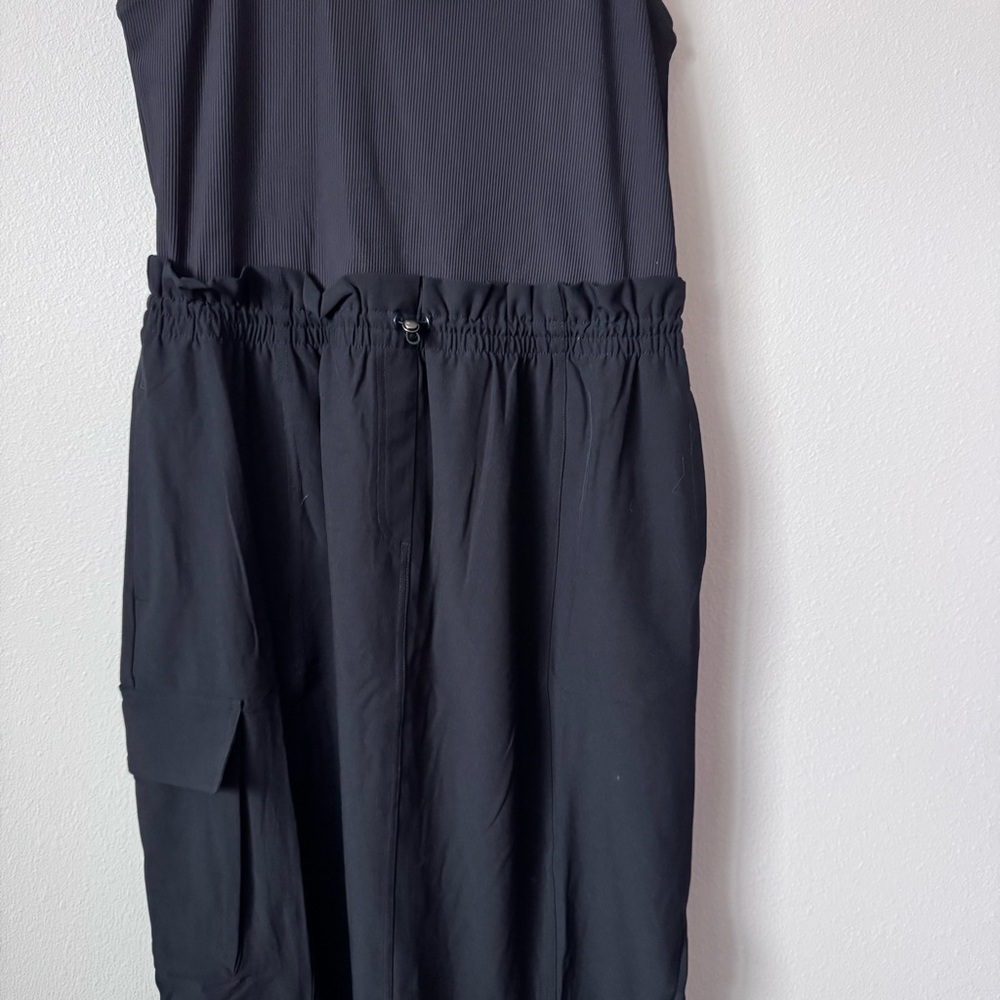 SPANX Casual Fridays Cargo Maxi Dress in Black - Picture 5 of 15